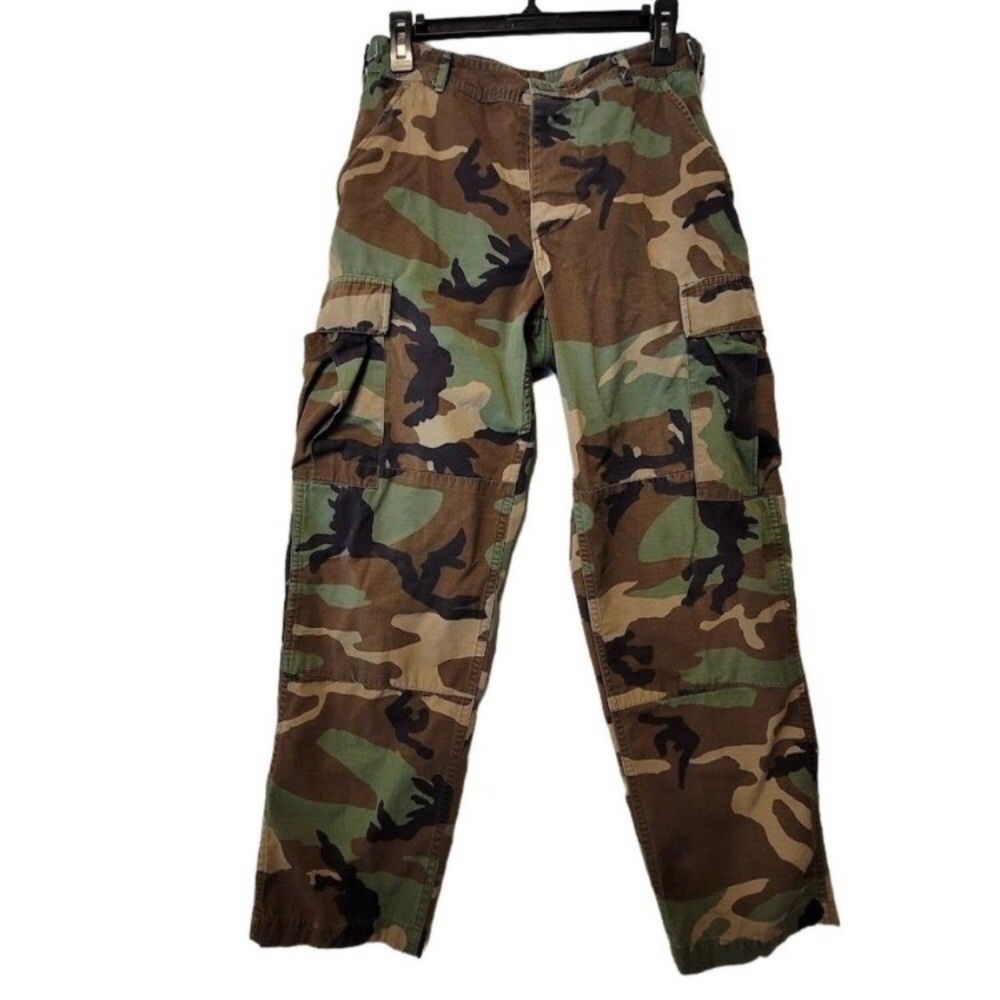 military issue woodland camouflage pants